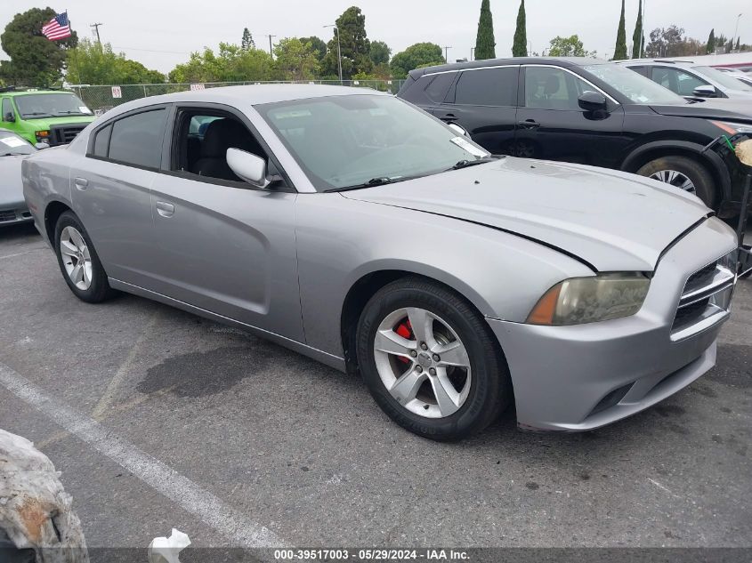 2013 Dodge Charger Se VIN: 2C3CDXBG4DH638701 Lot: 39517003