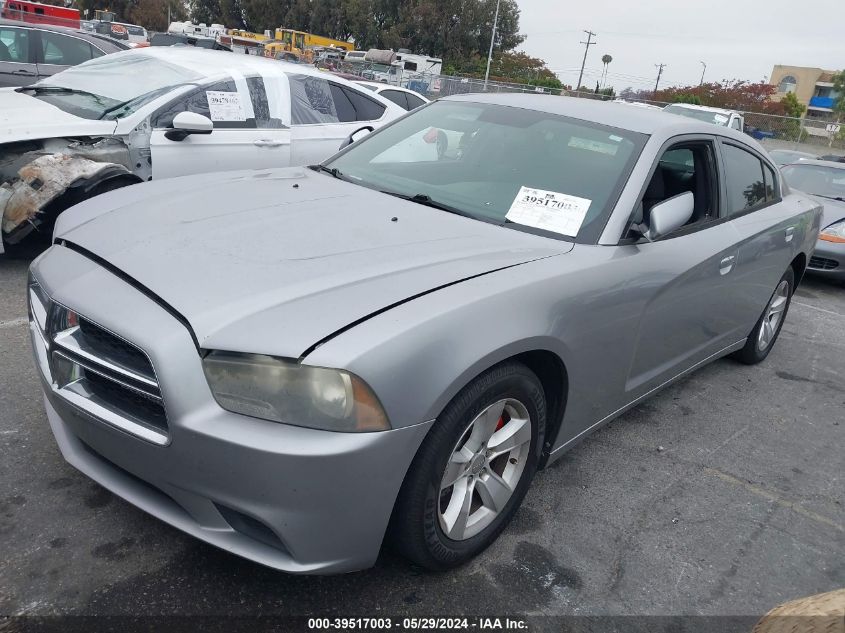 2013 Dodge Charger Se VIN: 2C3CDXBG4DH638701 Lot: 39517003