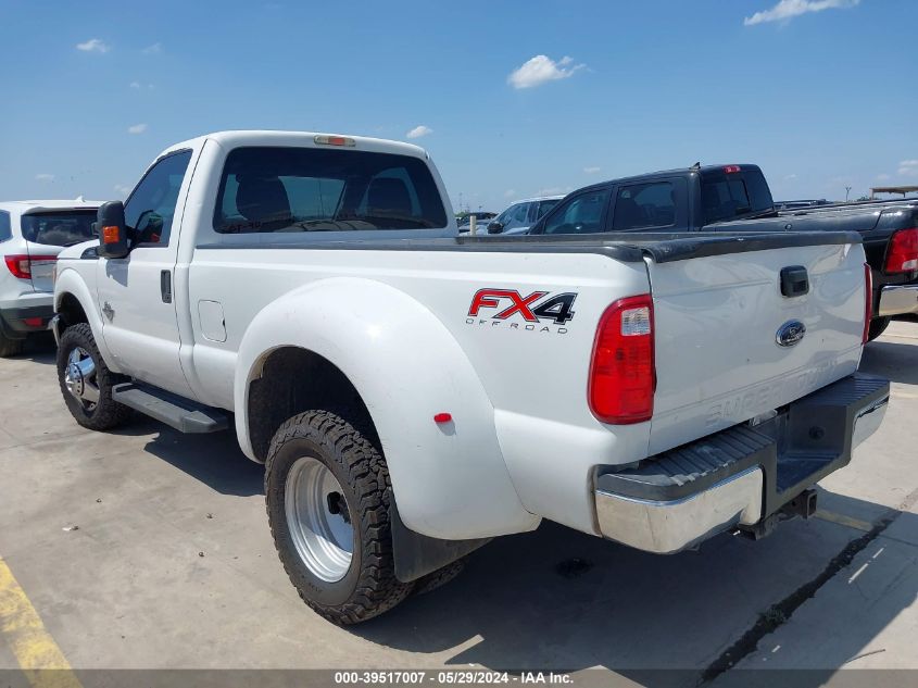 2012 Ford F350 Super Duty VIN: 1FTRF3DTXCEB73110 Lot: 39517007