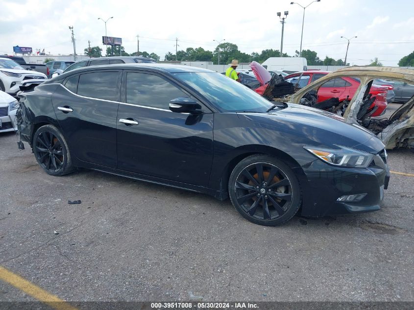 2017 Nissan Maxima 3.5 Sr VIN: 1N4AA6AP2HC442598 Lot: 39517008