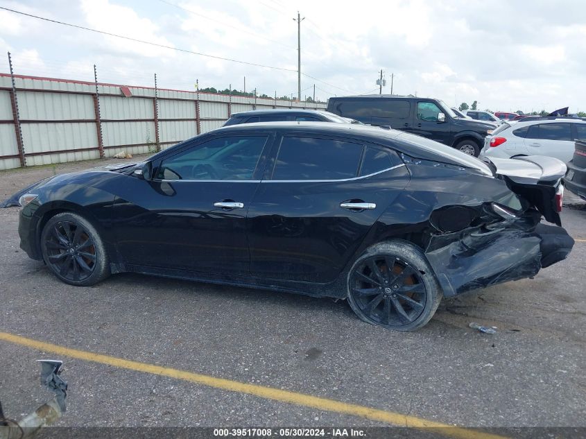 2017 Nissan Maxima 3.5 Sr VIN: 1N4AA6AP2HC442598 Lot: 39517008