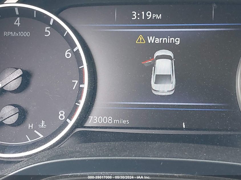 2017 Nissan Maxima 3.5 Sr VIN: 1N4AA6AP2HC442598 Lot: 39517008