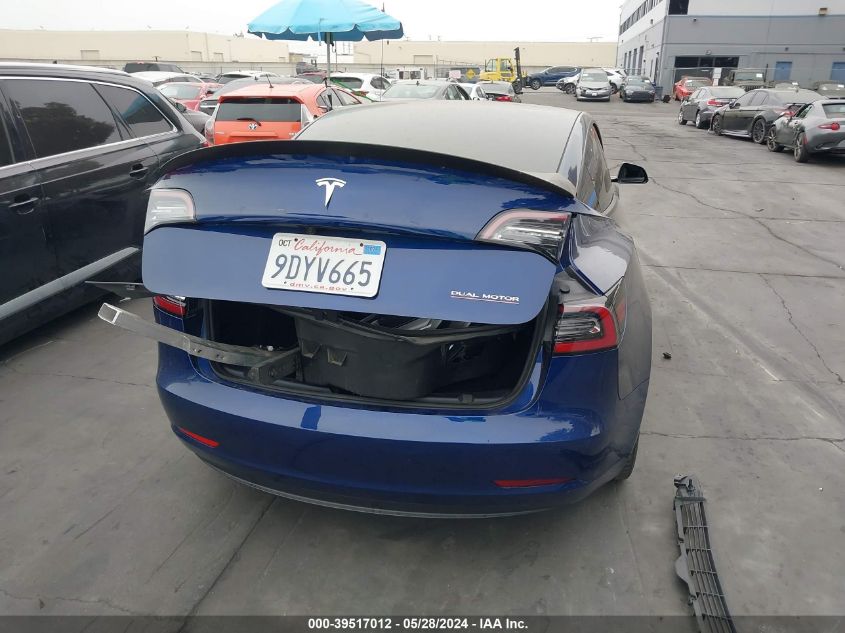 2023 Tesla Model 3 Performance Dual Motor All-Wheel Drive VIN: 5YJ3E1EC8PF383270 Lot: 39517012