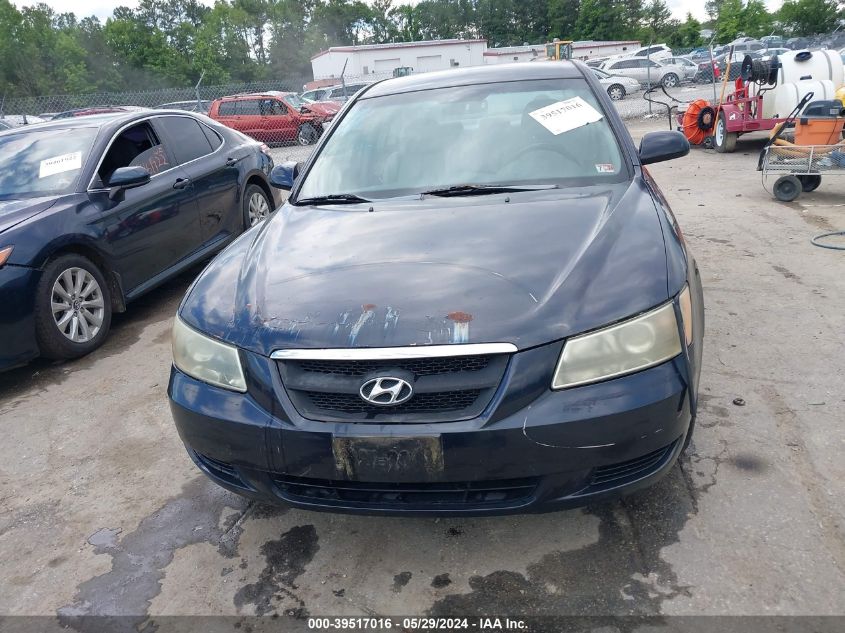 2008 Hyundai Sonata Gls VIN: 5NPET46C78H384427 Lot: 39517016