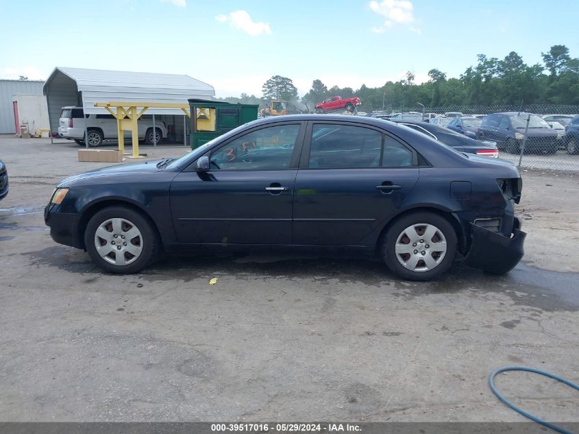 2008 Hyundai Sonata Gls VIN: 5NPET46C78H384427 Lot: 39517016