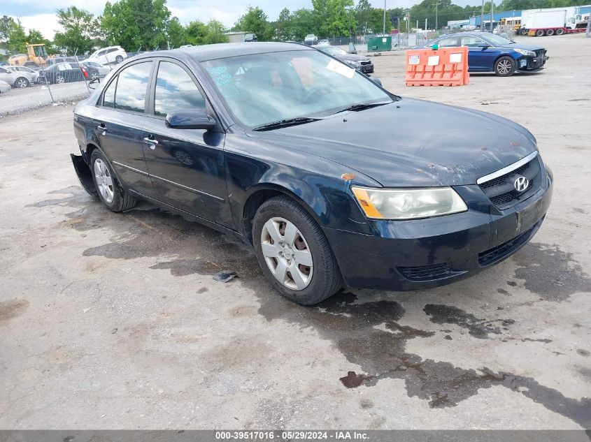 2008 Hyundai Sonata Gls VIN: 5NPET46C78H384427 Lot: 39517016