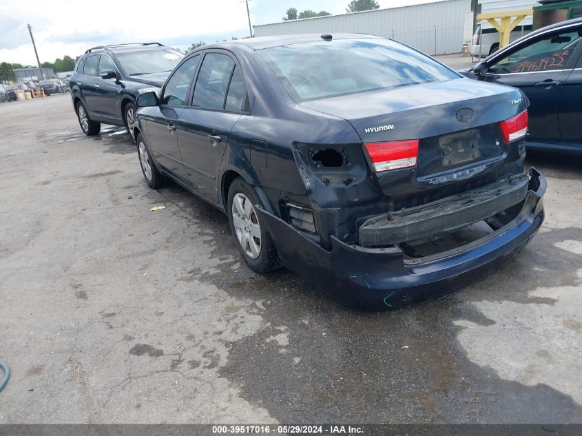 2008 Hyundai Sonata Gls VIN: 5NPET46C78H384427 Lot: 39517016