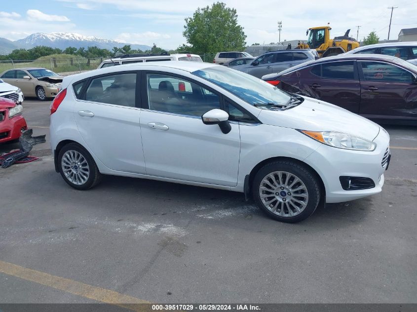 2015 Ford Fiesta Titanium VIN: 3FADP4FJ9FM123621 Lot: 39517029