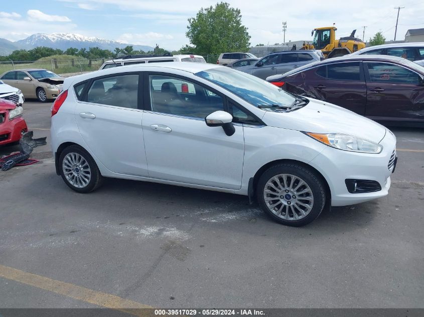 2015 Ford Fiesta Titanium VIN: 3FADP4FJ9FM123621 Lot: 39517029