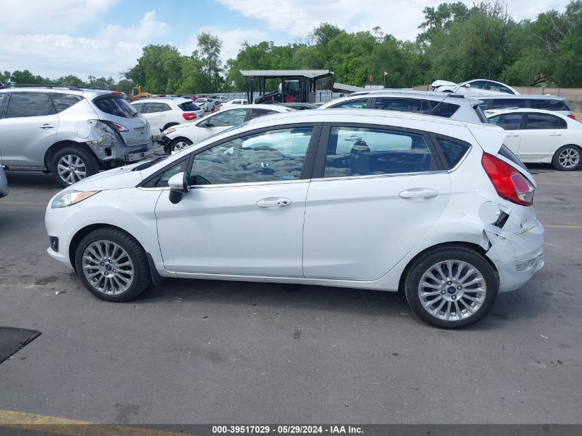 2015 Ford Fiesta Titanium VIN: 3FADP4FJ9FM123621 Lot: 39517029