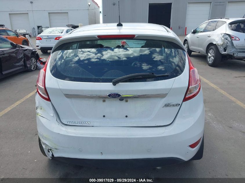 2015 Ford Fiesta Titanium VIN: 3FADP4FJ9FM123621 Lot: 39517029