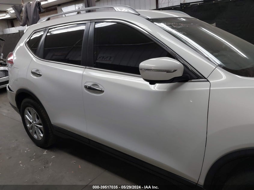 2014 Nissan Rogue Sv VIN: 5N1AT2ML9EC870987 Lot: 39517035