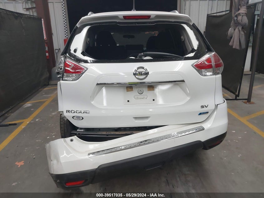 2014 Nissan Rogue Sv VIN: 5N1AT2ML9EC870987 Lot: 39517035