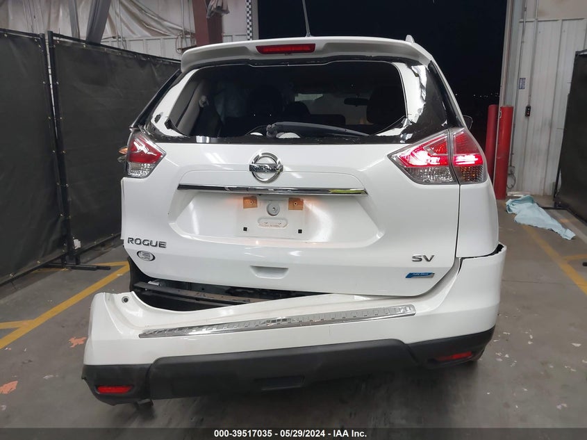 2014 Nissan Rogue Sv VIN: 5N1AT2ML9EC870987 Lot: 39517035