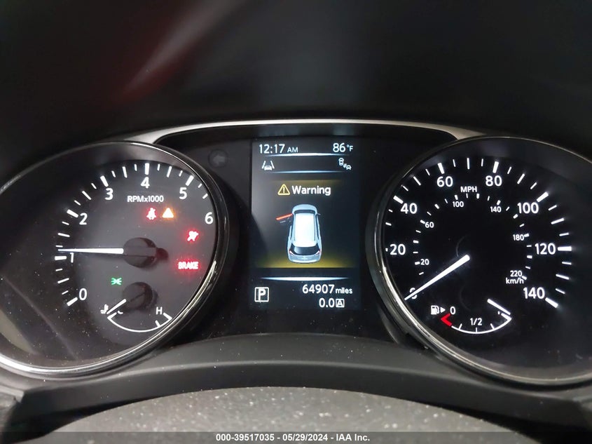 2014 Nissan Rogue Sv VIN: 5N1AT2ML9EC870987 Lot: 39517035