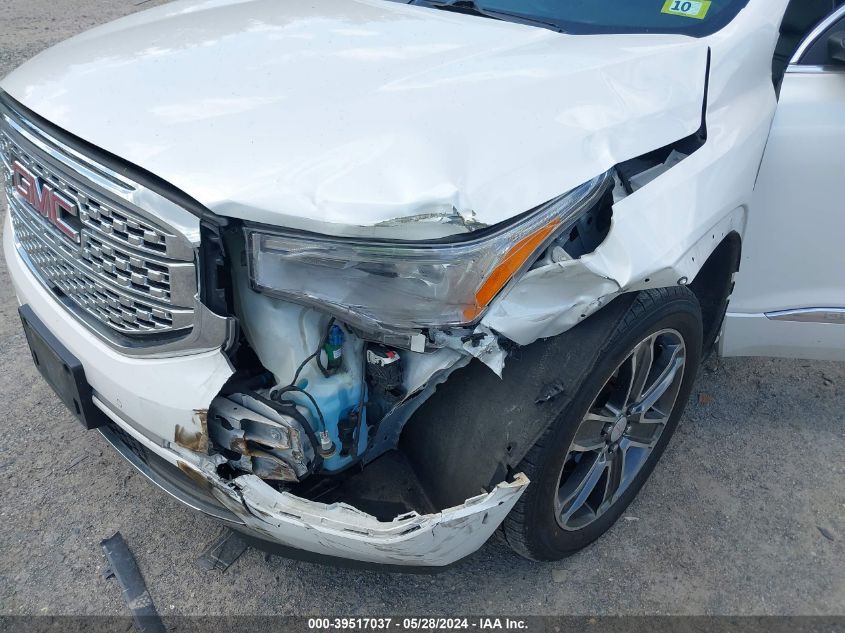 2017 GMC Acadia Denali VIN: 1GKKNXLS9HZ309610 Lot: 39517037