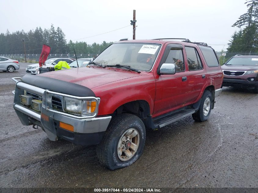 1994 Toyota 4Runner Vn39 Sr5 VIN: JT3VN39W6R0138837 Lot: 39517044