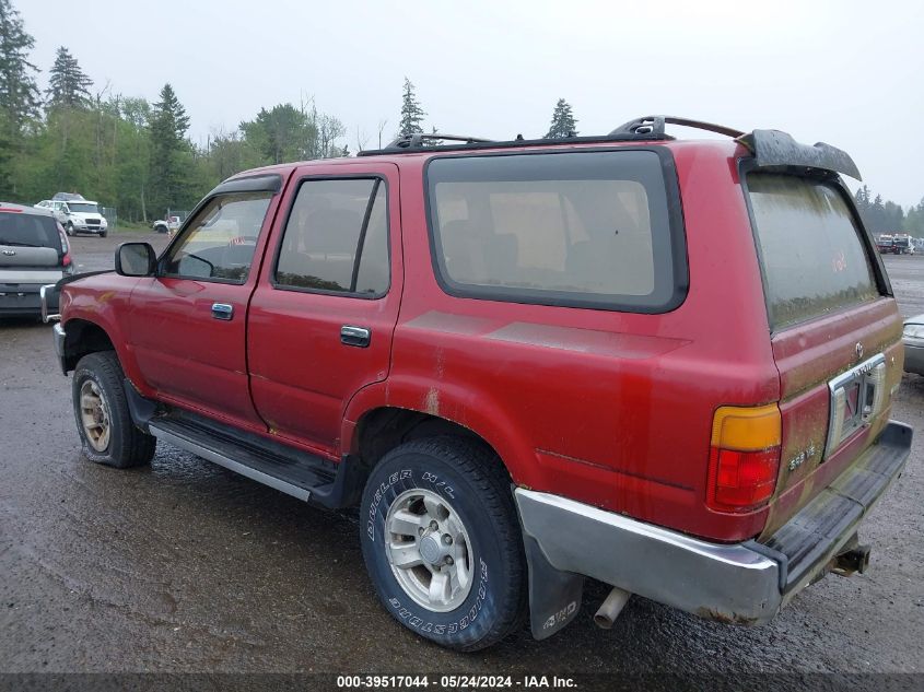 1994 Toyota 4Runner Vn39 Sr5 VIN: JT3VN39W6R0138837 Lot: 39517044