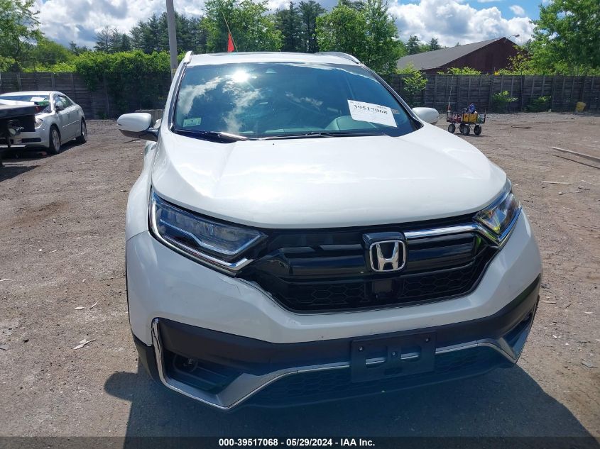 2HKRW2H91NH654021 2022 Honda Cr-V Awd Touring