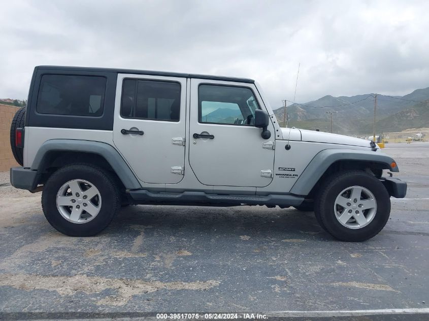 2011 Jeep Wrangler Unlimited Sport VIN: 1J4HA3H12BL539150 Lot: 39517075