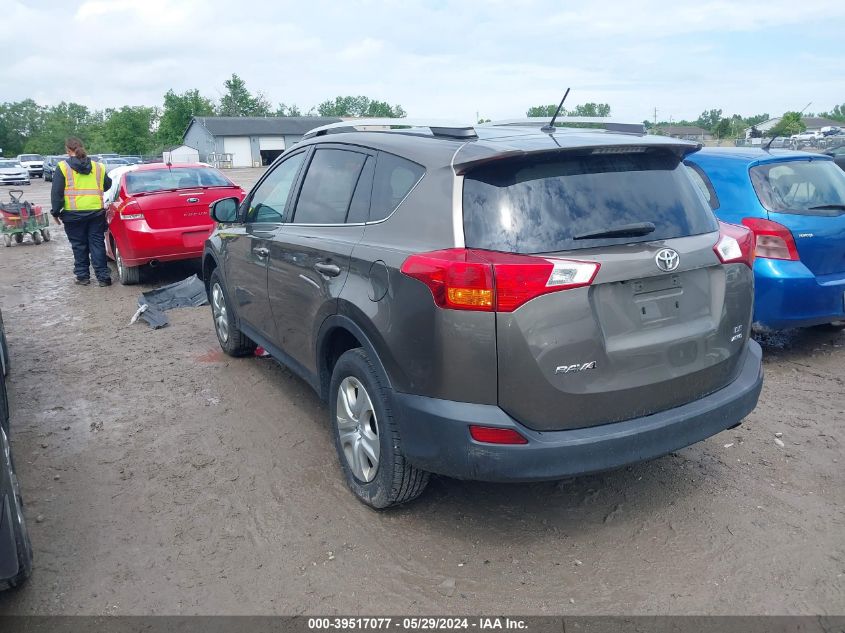 2015 Toyota Rav4 Le VIN: 2T3BFREV4FW274984 Lot: 39517077