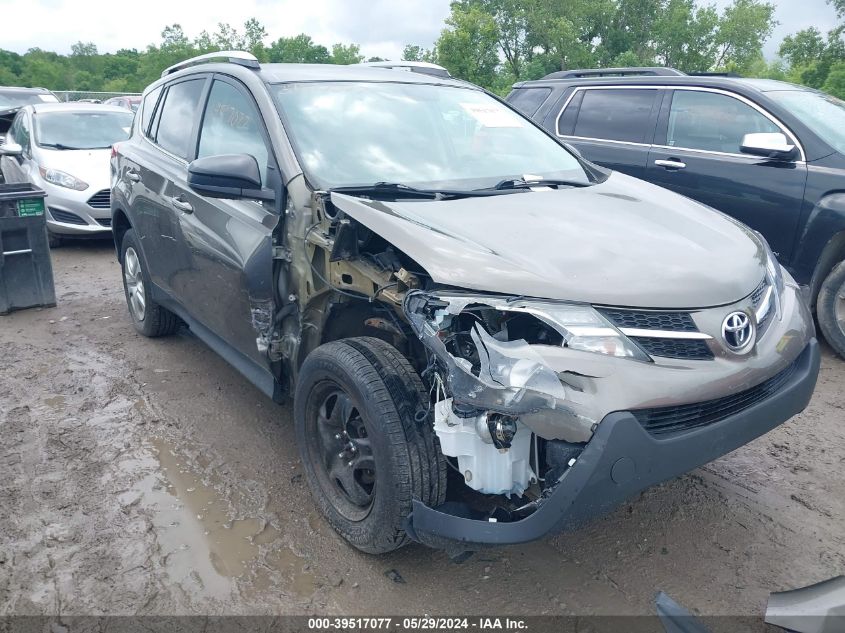 2015 Toyota Rav4 Le VIN: 2T3BFREV4FW274984 Lot: 39517077