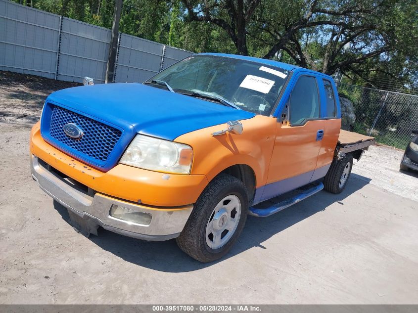 2005 Ford F-150 Lariat/Xl/Xlt VIN: 1FTPX12555NA60195 Lot: 40568805