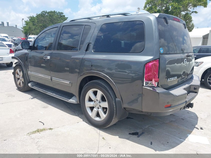 2011 Nissan Armada Sl VIN: 5N1BA0ND4BN602564 Lot: 39517081