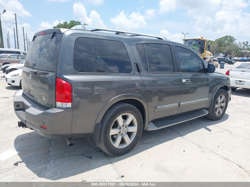 2011 Nissan Armada Sl VIN: 5N1BA0ND4BN602564 Lot: 39517081
