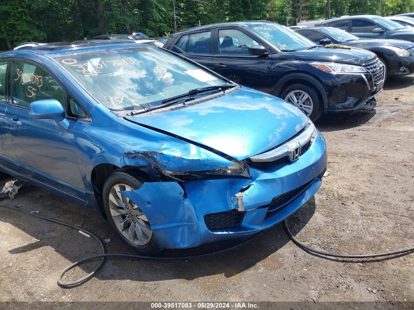 2010 Honda Civic Ex VIN: 19XFA1F81AE085546 Lot: 39517083