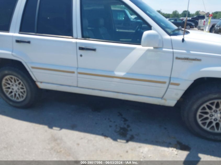 1995 Jeep Grand Cherokee Limited/Orvis VIN: 1J4GZ78Y8SC527044 Lot: 39517095