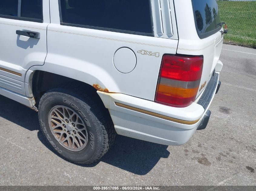 1995 Jeep Grand Cherokee Limited/Orvis VIN: 1J4GZ78Y8SC527044 Lot: 39517095