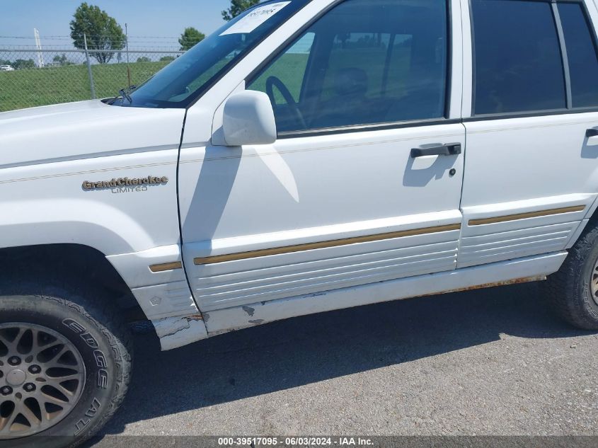 1995 Jeep Grand Cherokee Limited/Orvis VIN: 1J4GZ78Y8SC527044 Lot: 39517095