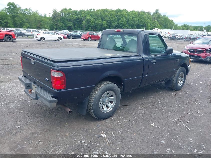 2001 Ford Ranger Xl/Xlt VIN: 1FTYR10C41TA28750 Lot: 39517096