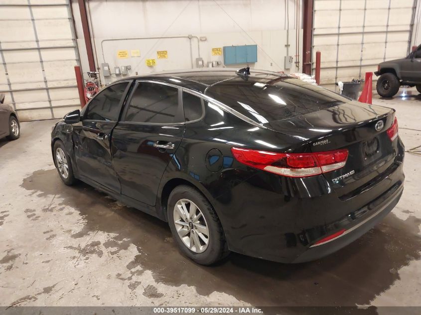 2017 Kia Optima Lx VIN: 5XXGT4L33HG155994 Lot: 39517099