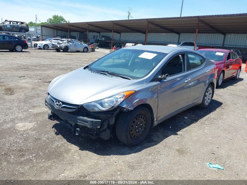 2013 Hyundai Elantra Gls VIN: KMHDH4AE5DU596972 Lot: 39517119