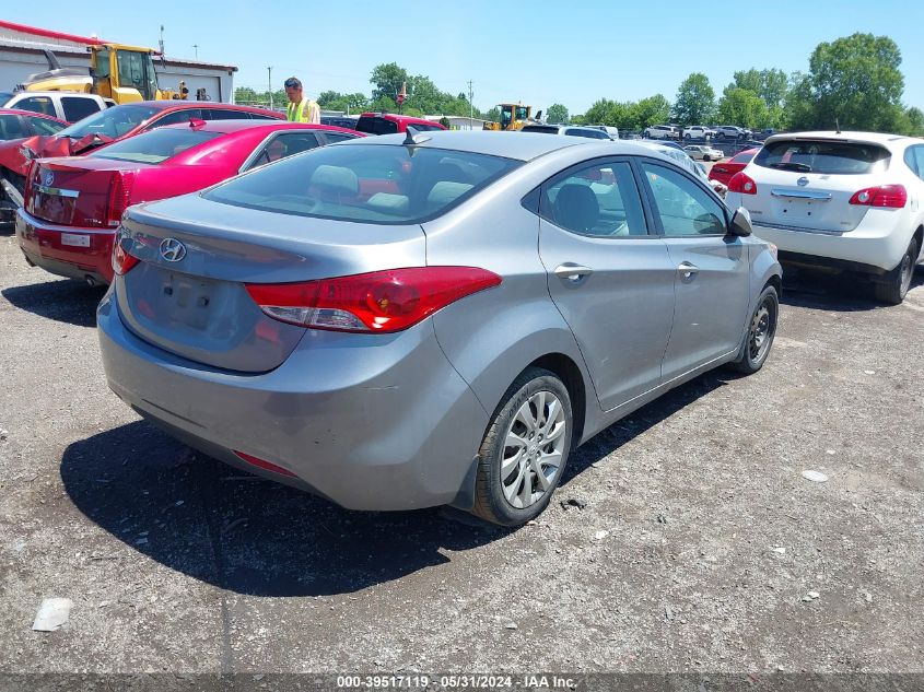 2013 Hyundai Elantra Gls VIN: KMHDH4AE5DU596972 Lot: 39517119