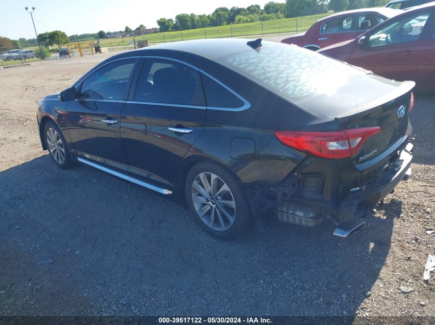 2016 HYUNDAI SONATA LIMITED/SPORT - 5NPE34AF1G8367722