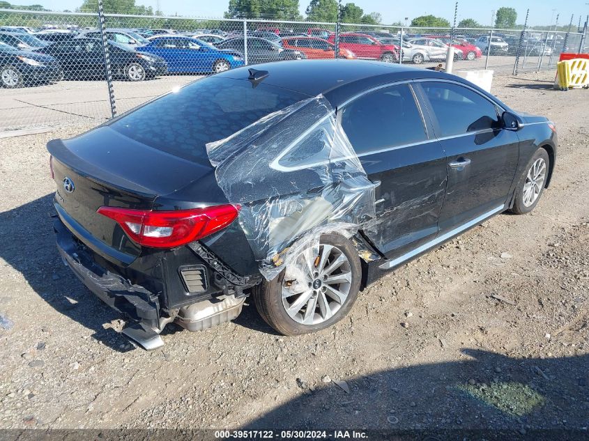 2016 HYUNDAI SONATA LIMITED/SPORT - 5NPE34AF1G8367722