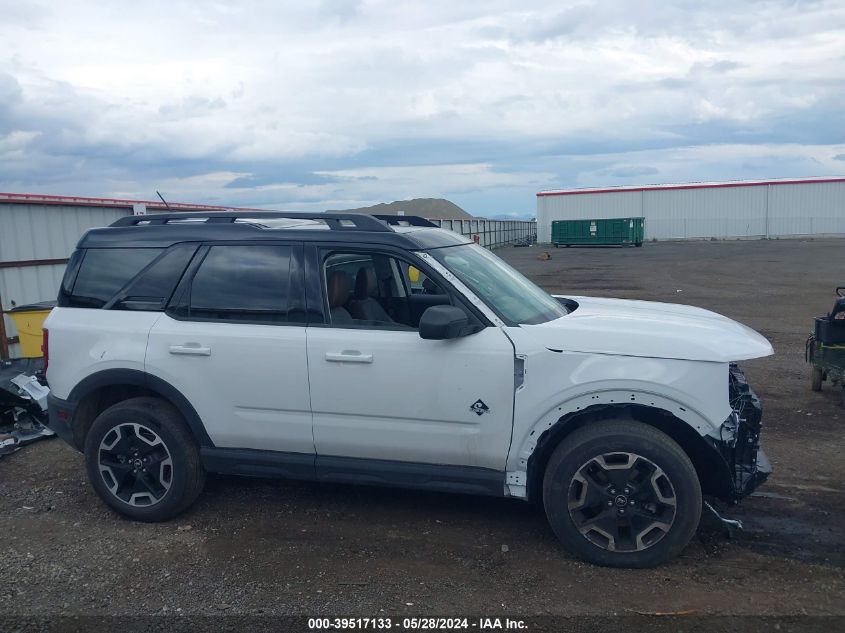 2022 Ford Bronco Sport Outer Banks VIN: 3FMCR9C68NRD68033 Lot: 39517133