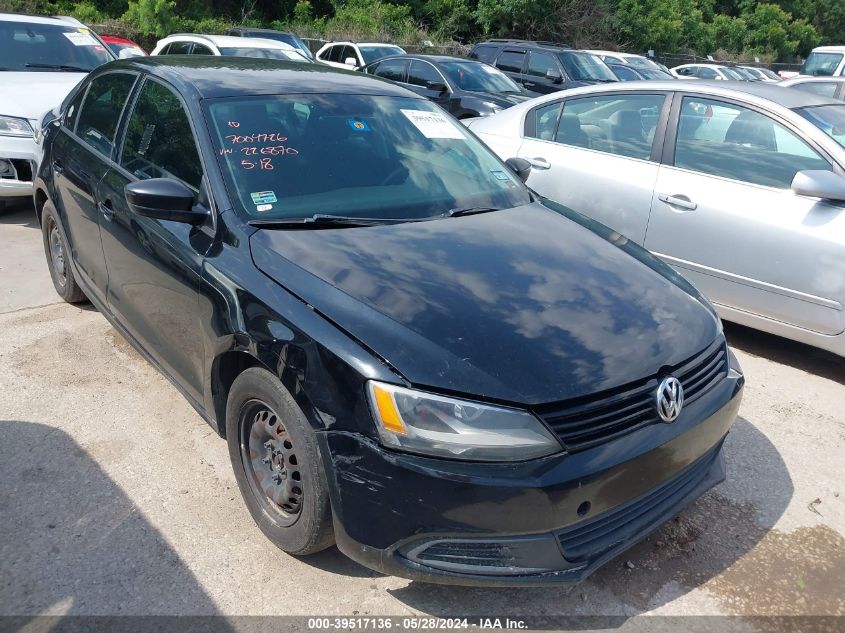 2013 Volkswagen Jetta 2.0L S VIN: 3VW2K7AJ4DM226870 Lot: 39517136