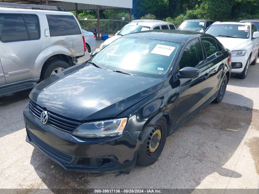 2013 Volkswagen Jetta 2.0L S VIN: 3VW2K7AJ4DM226870 Lot: 39517136