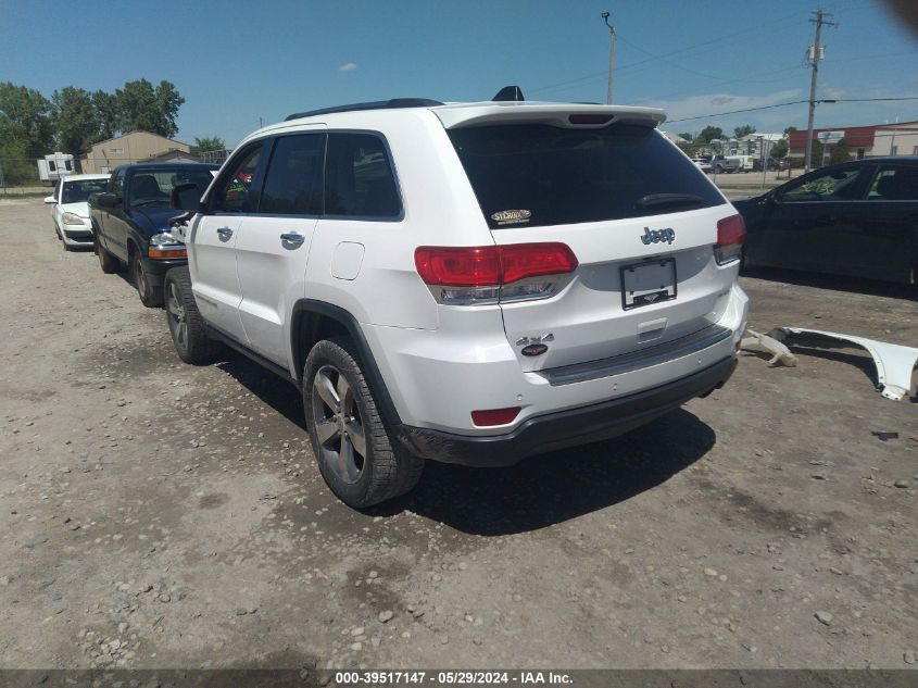 2015 Jeep Grand Cherokee Limited VIN: 1C4RJFBG3FC847829 Lot: 39517147