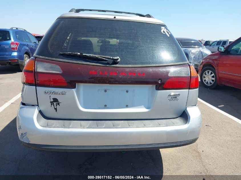 2004 Subaru Outback VIN: 4S3BH675X47642471 Lot: 39517152