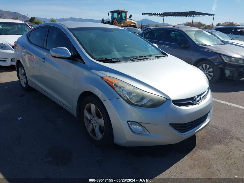 2013 Hyundai Elantra Gls VIN: 5NPDH4AE7DH153012 Lot: 39517155