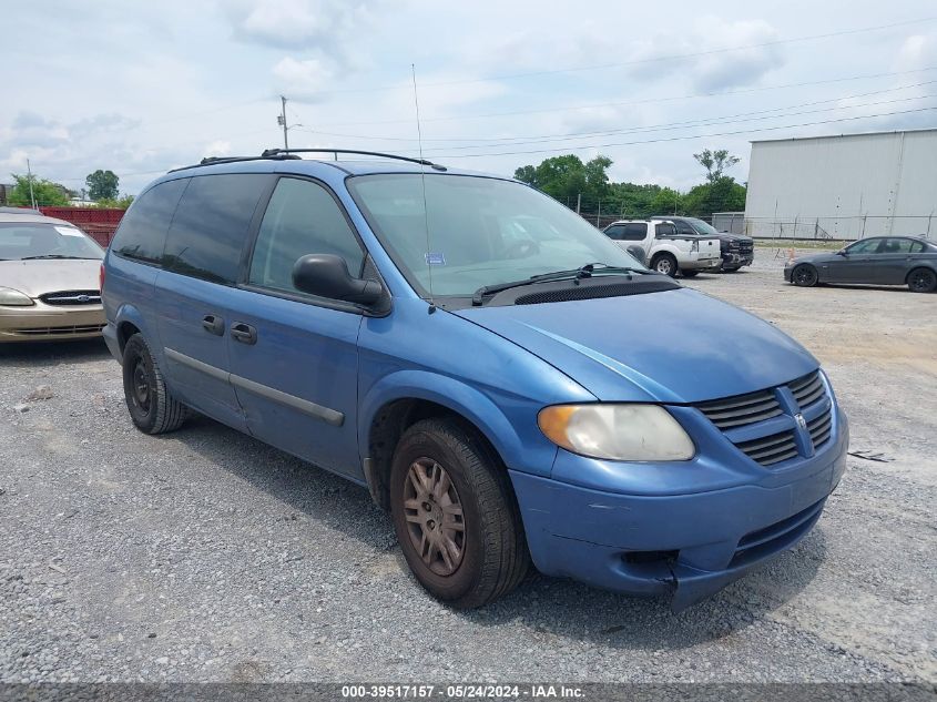 2007 Dodge Grand Caravan Se VIN: 1D4GP24R57B207144 Lot: 39517157