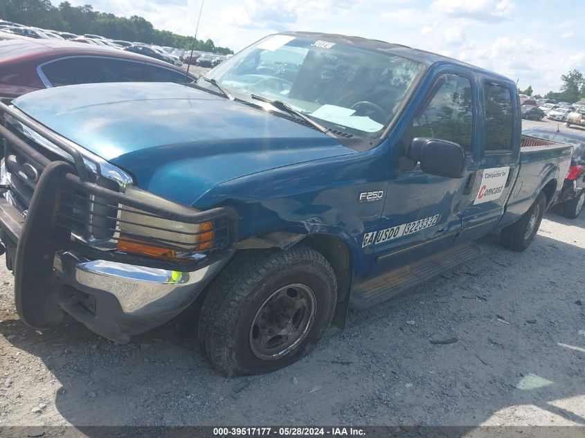 2000 Ford F-250 Lariat/Xl/Xlt VIN: 1FTNW20L7YEA42710 Lot: 39517177