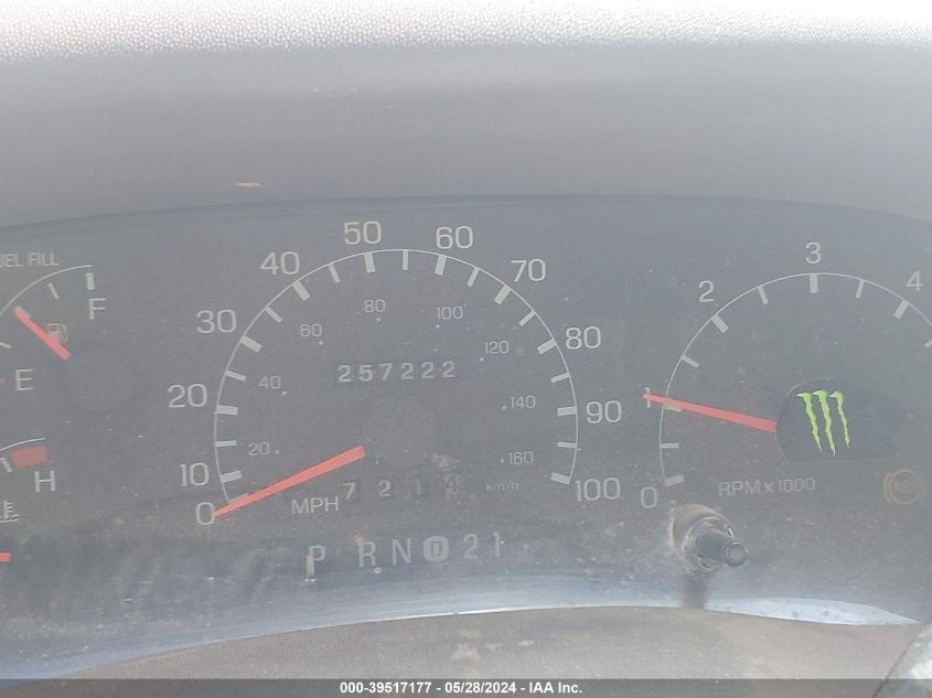 2000 Ford F-250 Lariat/Xl/Xlt VIN: 1FTNW20L7YEA42710 Lot: 39517177