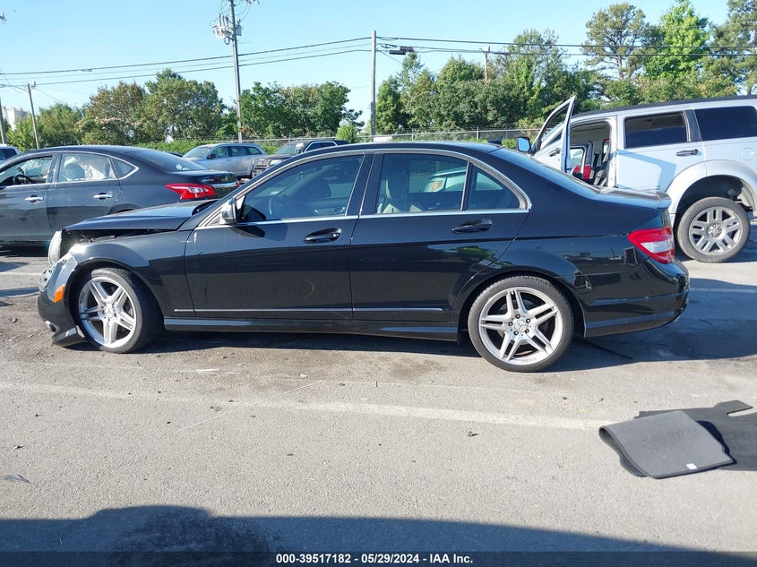 2008 Mercedes-Benz C 350 Sport VIN: WDDGF56X88F050075 Lot: 39517182