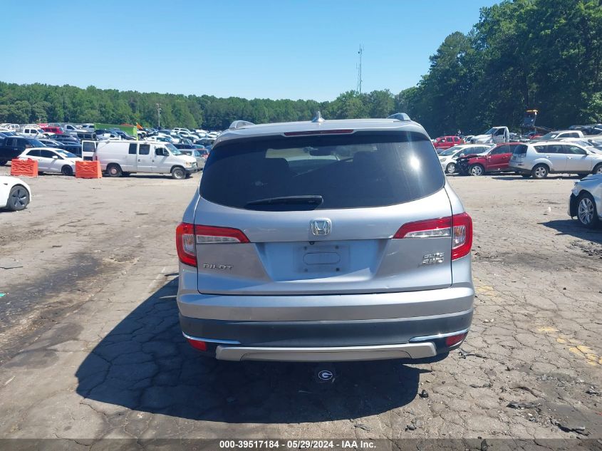 2019 Honda Pilot Elite VIN: 5FNYF6H07KB028908 Lot: 39517184